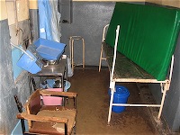 Hospital room Mponela Hospital, Malawi.